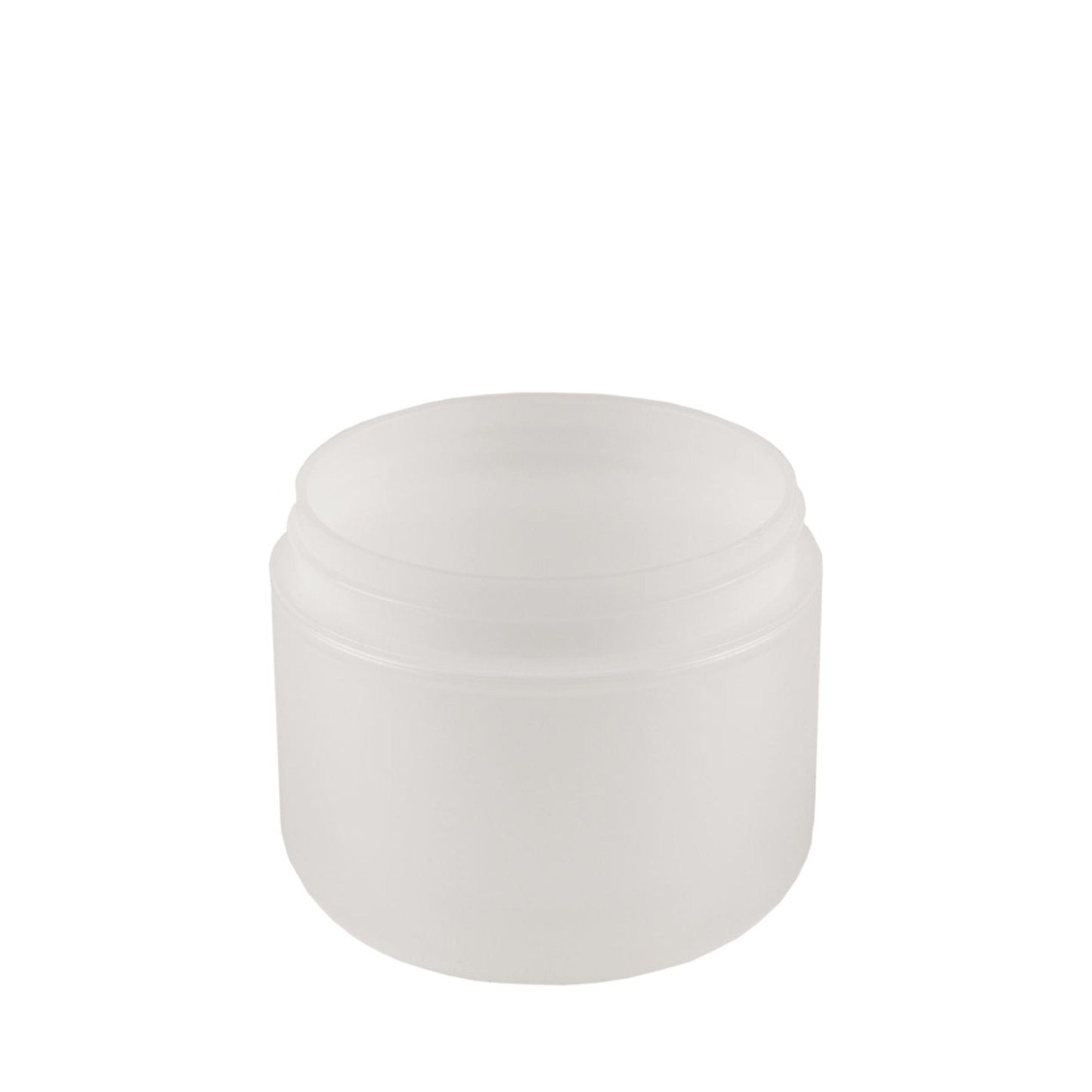 4 oz (120 ml) White Frosted PP Double Wall 70-400 Jar - World of Aromas