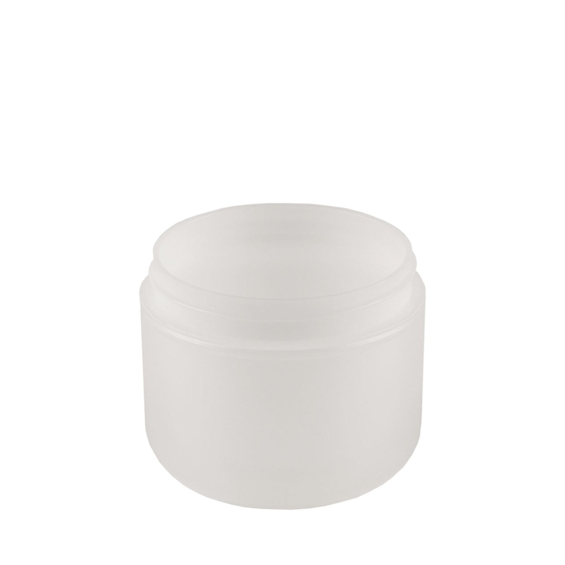 4 oz (120 ml) White Frosted PP Double Wall 70-400 Jar - World of Aromas