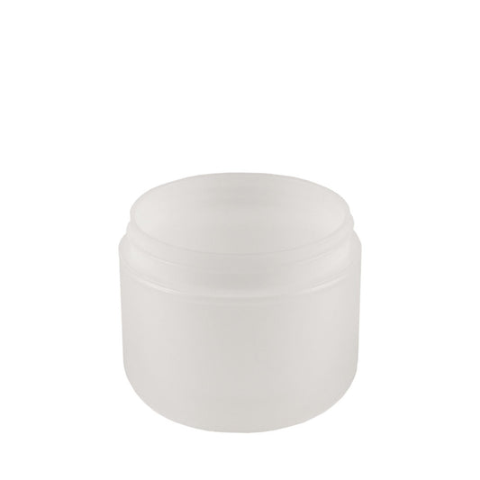 4 oz (120 ml) White Frosted PP Double Wall 70-400 Jar - World of Aromas