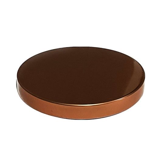 (10 oz) Rose Gold Aluminum Candle Jar Lid - World of Aromas