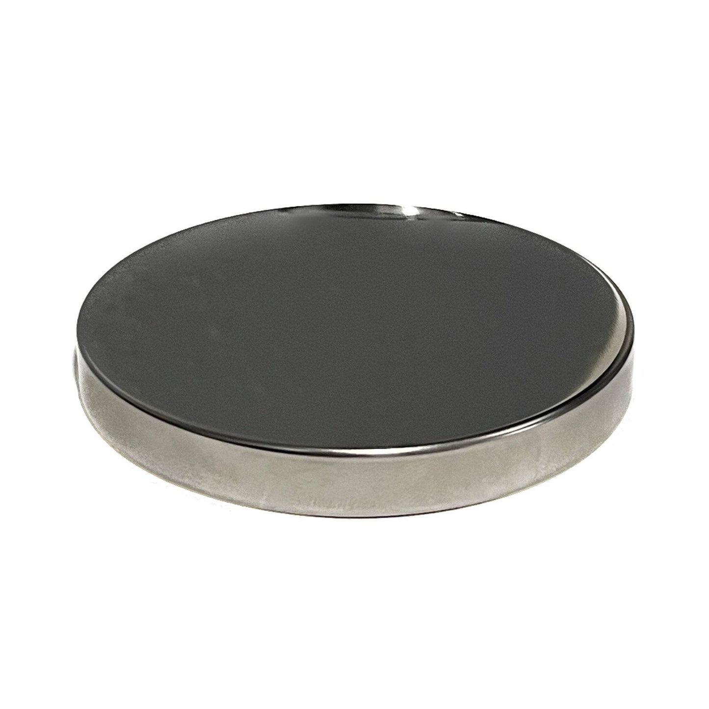 (10 oz) Silver Aluminum Candle Jar Lid - World of Aromas