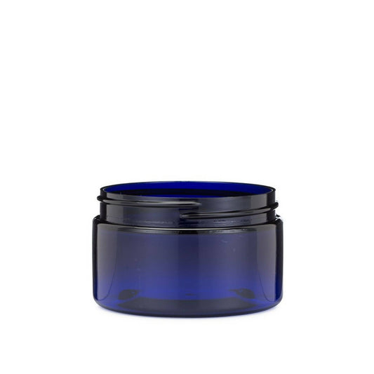4 oz (120 ml) Cobalt Blue PET Single Wall 70-400 Jar - World of Aromas