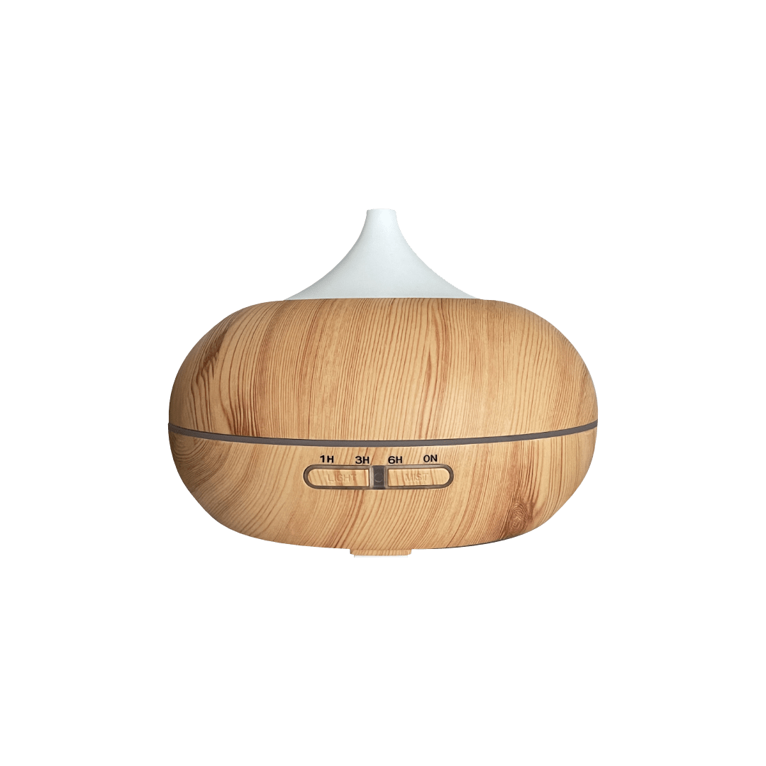 500 ml Light Brown Ultrasonic Aroma Diffuser - World of Aromas