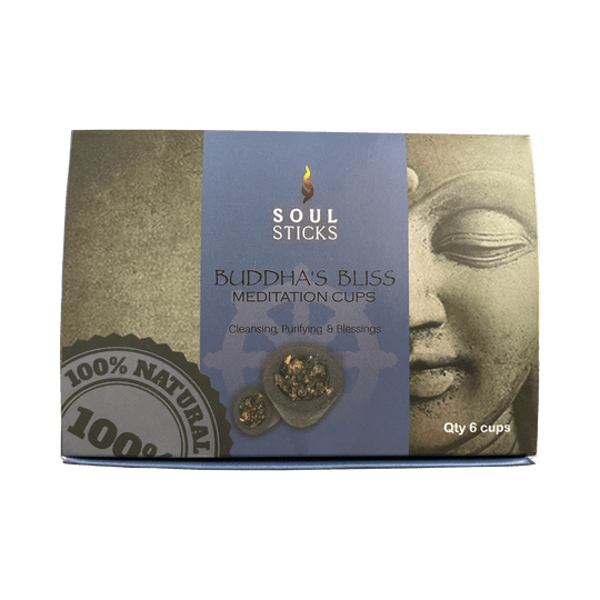 Buddha Bliss Smudging Cups (Set of 6) - World of Aromas