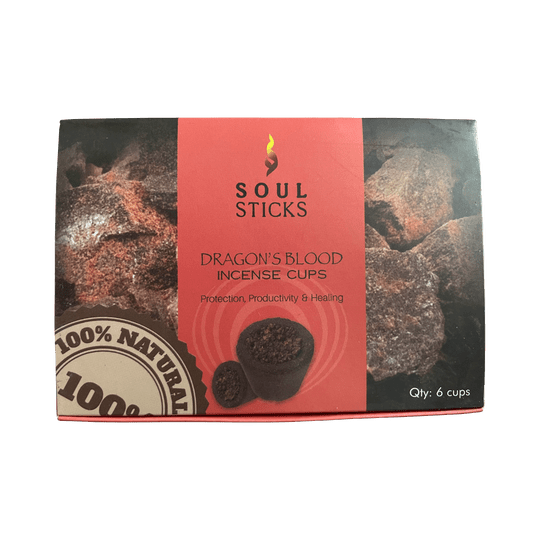Dragon's Blood Smudging Cups (Set of 6) - World of Aromas
