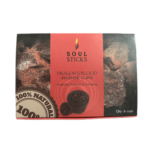 Dragon's Blood Smudging Cups (Set of 6) - World of Aromas