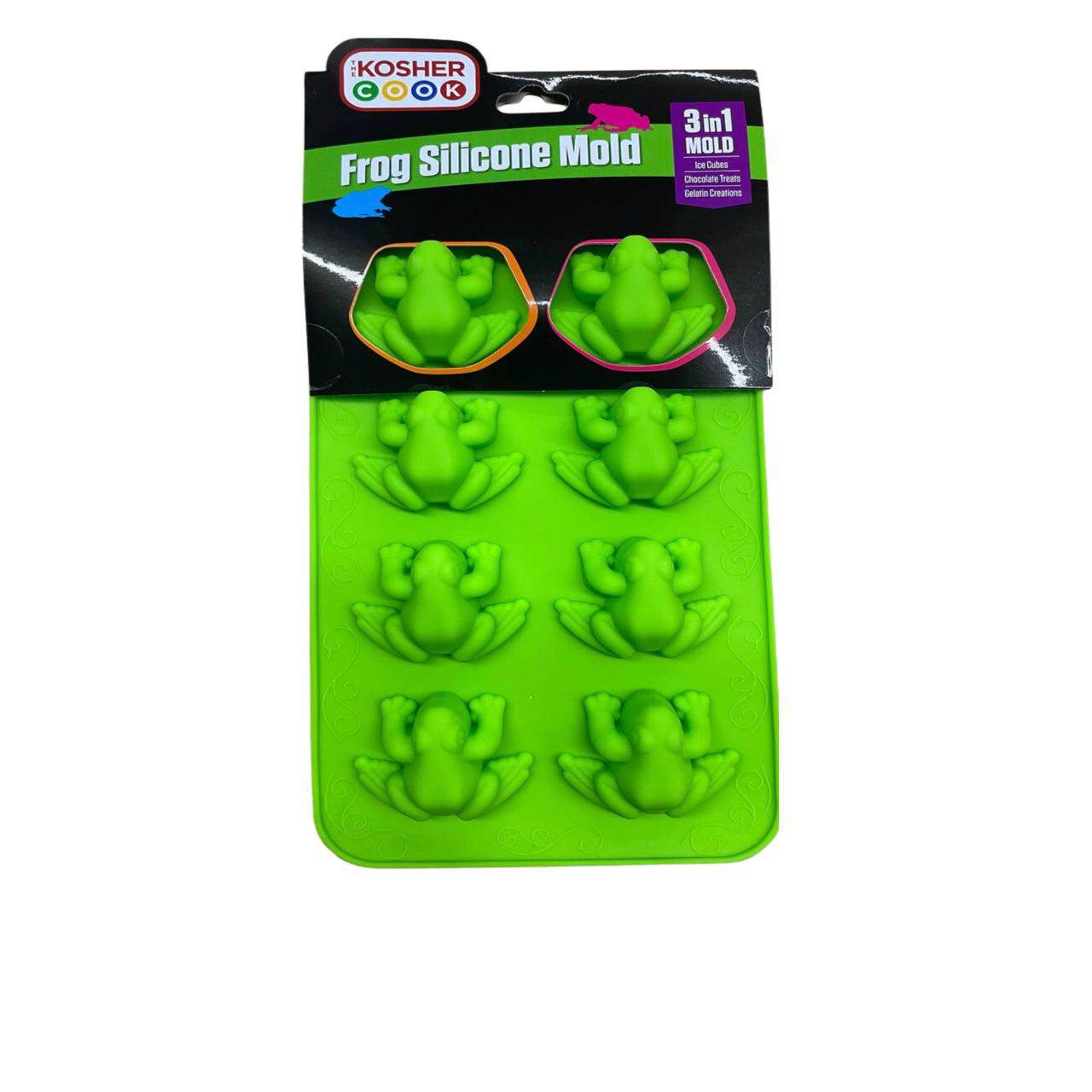 Frog Pattern Cavity Soap Mold - World of Aromas