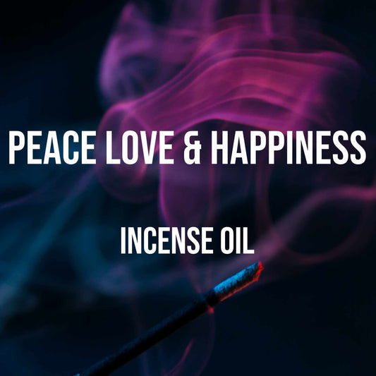 Peace Love & Happiness Incense Oil - World of Aromas