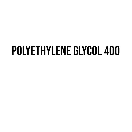 Polyethylene Glycol 400 (PEG 400) - World of Aromas