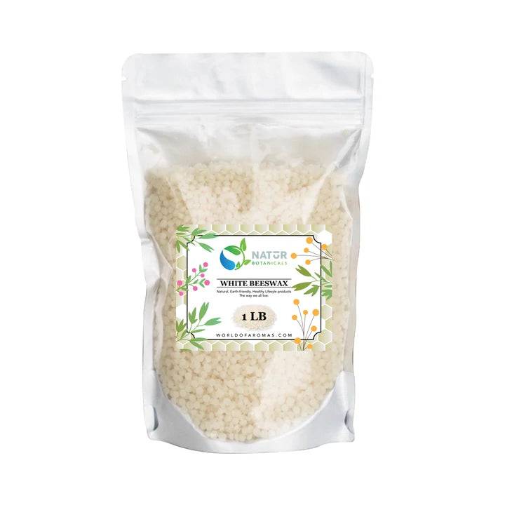 Beeswax Pellets (White) - World of Aromas