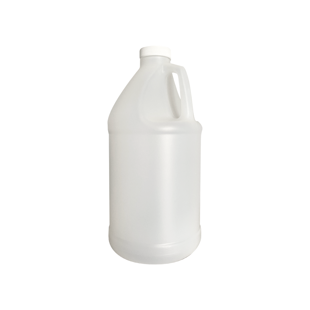 1 GALLON CLEAR PET GRIPPED SQUARE JUG - 110-400 INFO