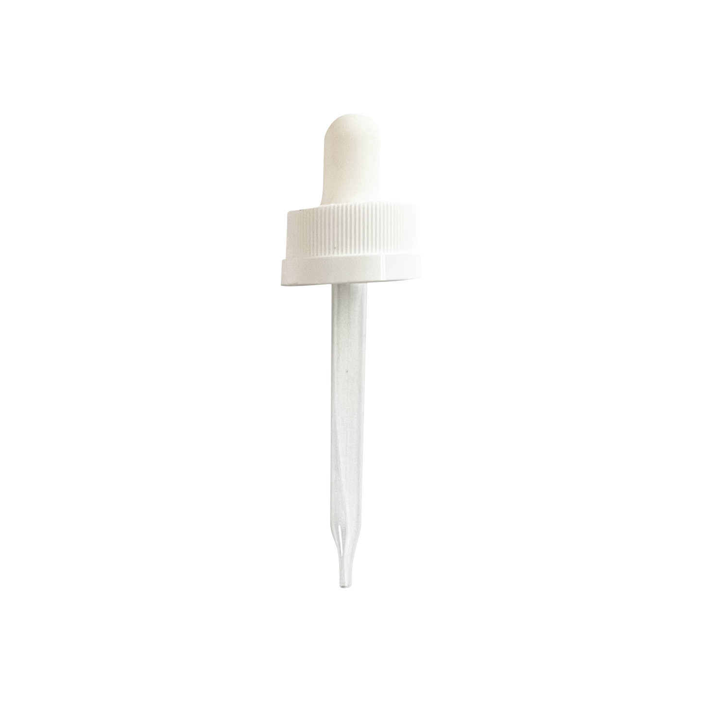 (1 oz) White CRC 20-400 Dropper with 76mm Glass Pipette