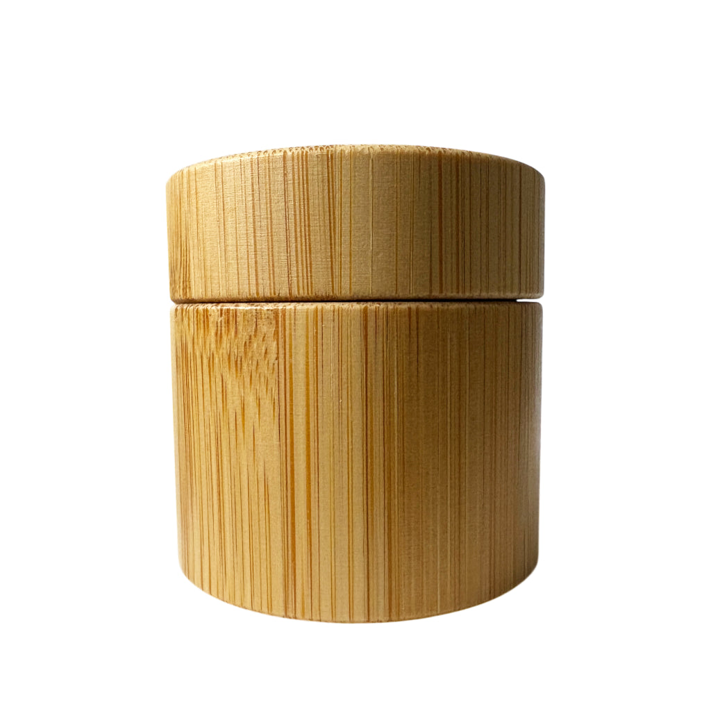 1.06 oz (30 g) Bamboo Double Wall Cosmetic Jar - World of Aromas