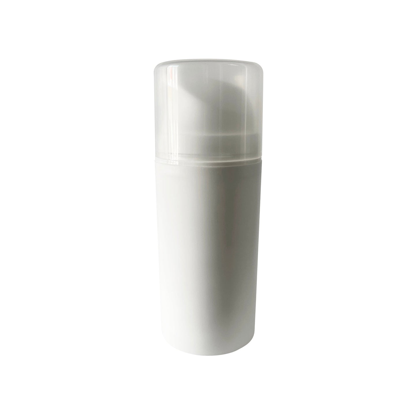 100 ml White PP Plastic Airless Pump Bottle