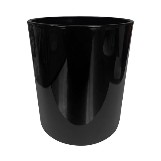 10 oz (300 ml) Black Glass Candle Jar