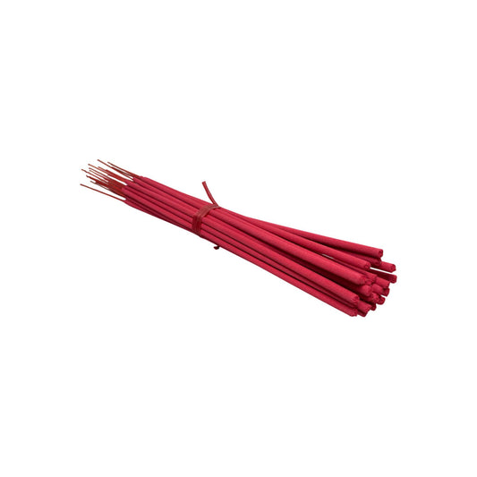 19" Red Unscented Incense Sticks — Bundle (50 pcs) - World of Aromas
