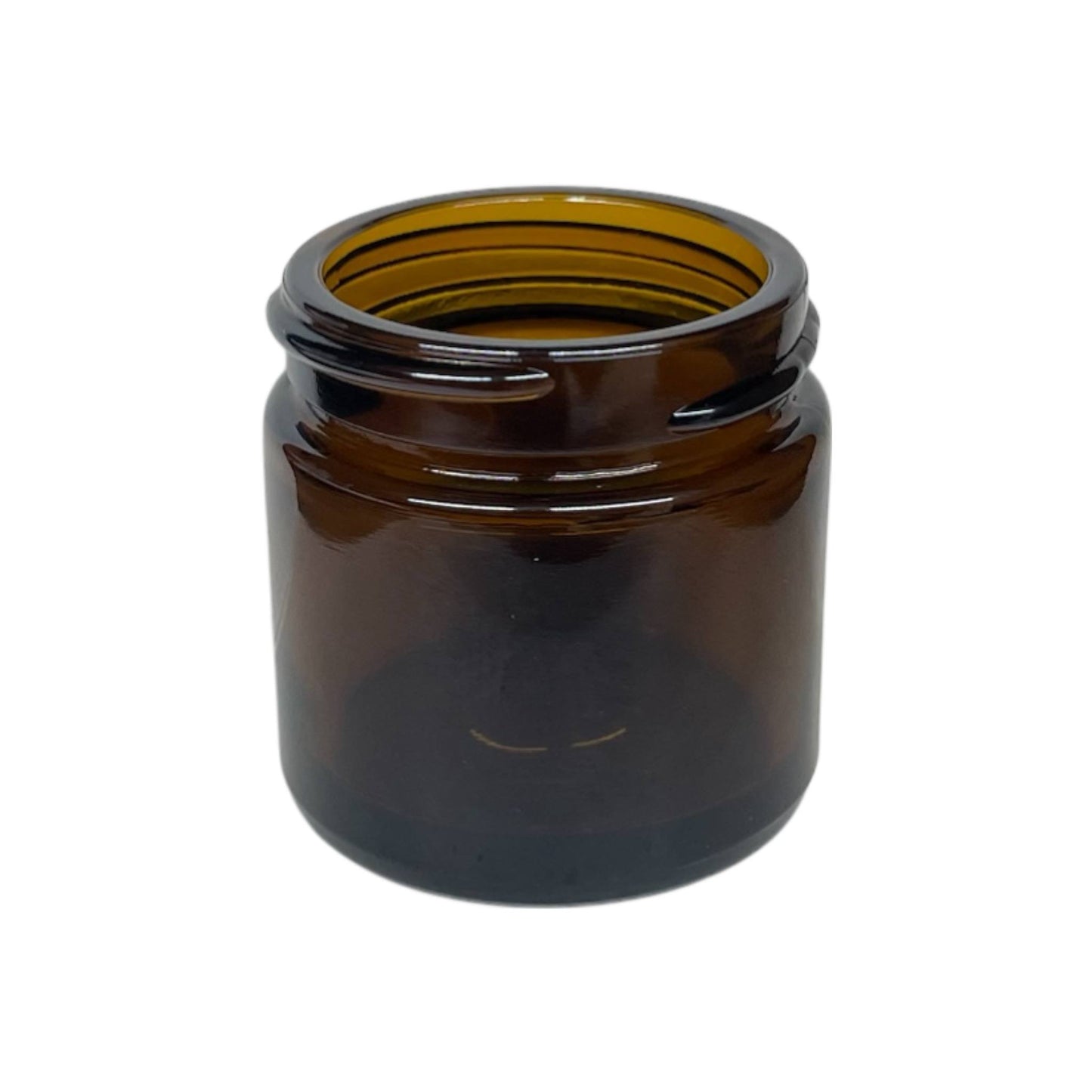 1 oz (30 ml) Amber Glass Straight Sided Glass 43-400 Jar - World of Aromas