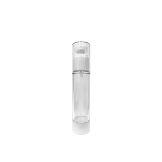 1.7 oz (50 ml) Clear Plastic Airless Sprayer Bottle