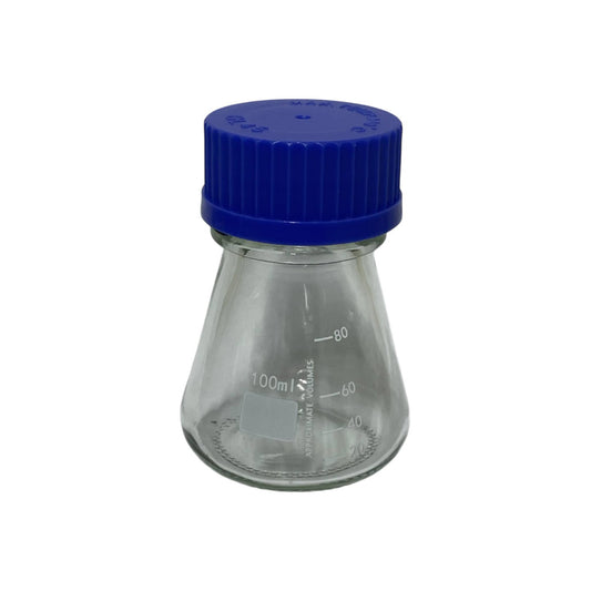 100 ml Glass Erlenmeyer Flask with Cap - World of Aromas