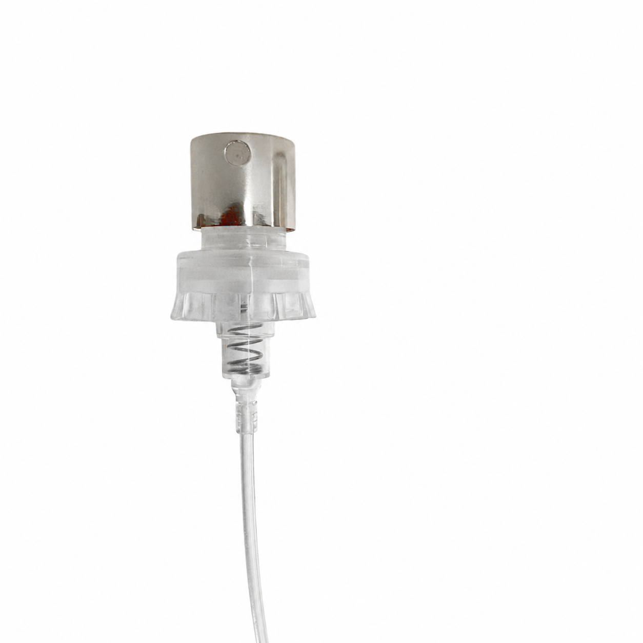 Black Magnetic Latch Cap with Silver Sprayer - World of Aromas