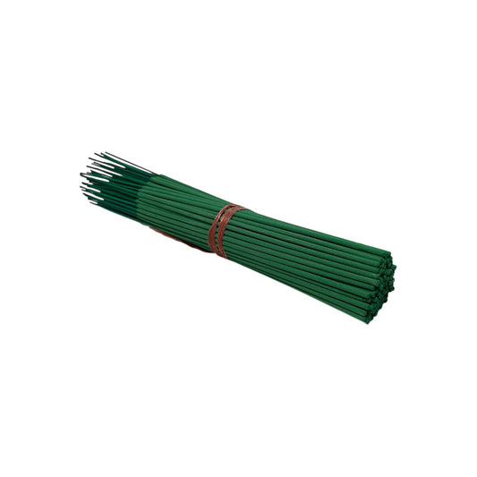 10" Green Unscented Incense Sticks — Bundle (100 pcs) - World of Aromas