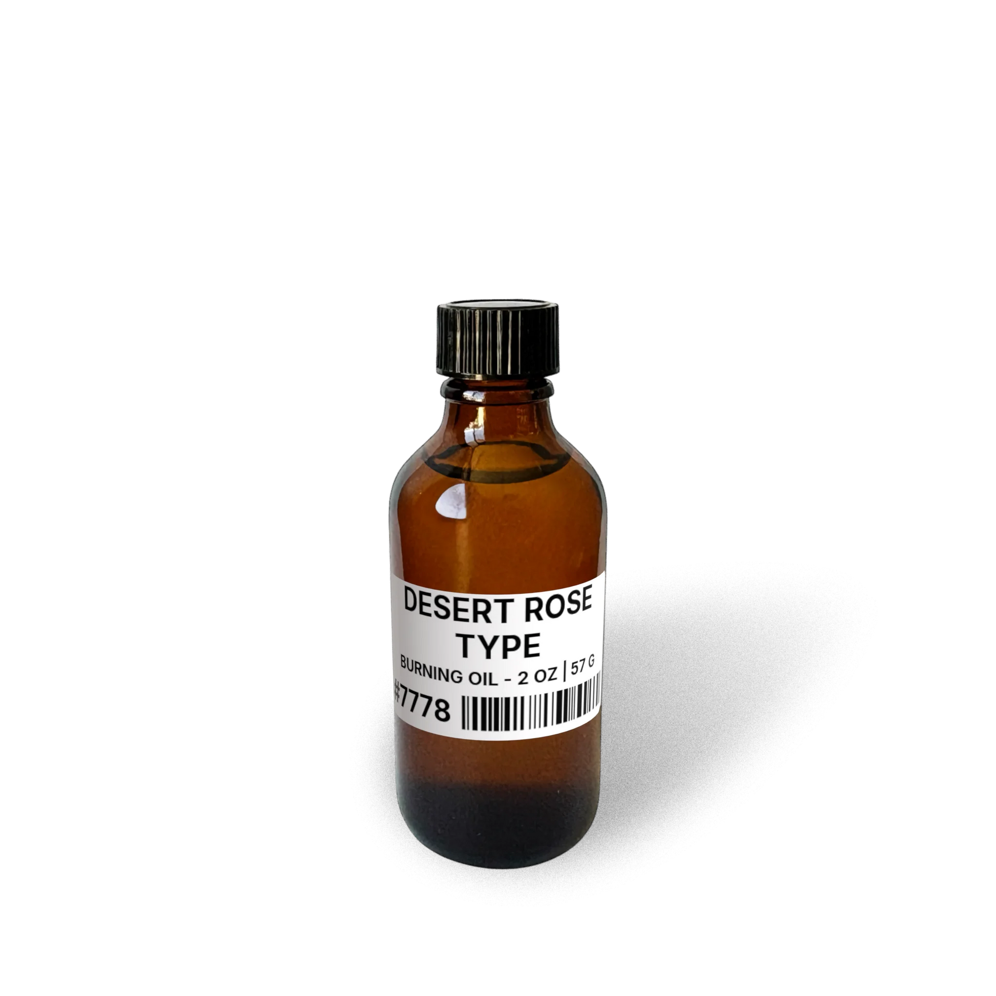 Desert Rose Type Burning Oil - 2 oz | 57 g bottle image showing Burning Oil in 2 oz size. Fragrance product bottle photo for Desert Rose Type Burning Oil - 2 oz | 57 g.