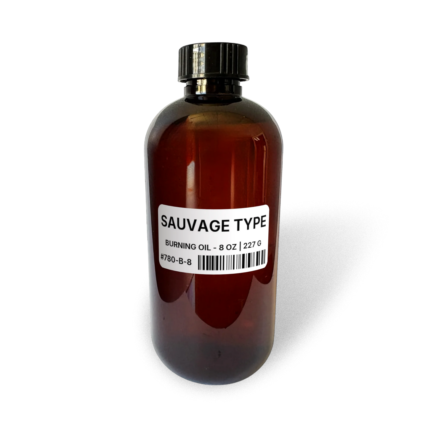 Sauvage Type Burning Oil - 8 oz | 227 g bottle image showing Burning Oil in 8 oz size. Fragrance product bottle photo for Sauvage Type Burning Oil - 8 oz | 227 g.