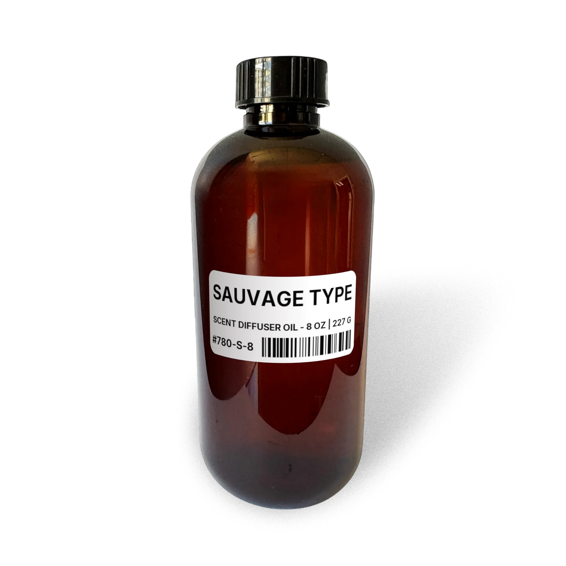 Sauvage Type Scent Diffuser Oil - 8 oz | 227 g bottle image showing Scent Diffuser Oil in 8 oz size. Fragrance product bottle photo for Sauvage Type Scent Diffuser Oil - 8 oz | 227 g.
