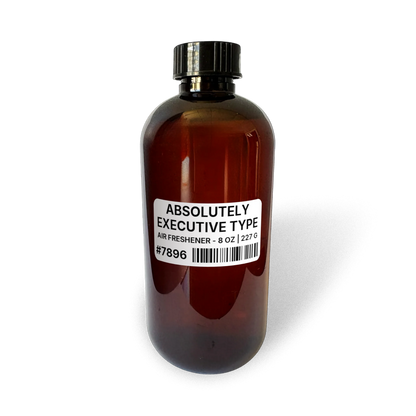 Absolutely Executive Type Air Freshener - 8 oz | 227 g bottle image showing Air Freshener in 8 oz size. Fragrance product bottle photo for Absolutely Executive Type Air Freshener - 8 oz | 227 g.