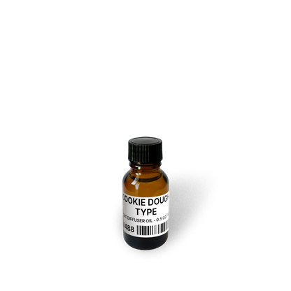 Cookie Dough Type Scent Diffuser Oil - 0.5 oz | 14 g bottle image showing Scent Diffuser Oil in 0.5 oz size. Fragrance product bottle photo for Cookie Dough Type Scent Diffuser Oil - 0.5 oz | 14 g.