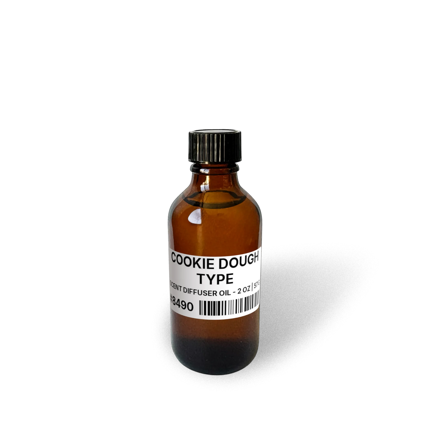 Cookie Dough Type Scent Diffuser Oil - 2 oz | 57 g bottle image showing Scent Diffuser Oil in 2 oz size. Fragrance product bottle photo for Cookie Dough Type Scent Diffuser Oil - 2 oz | 57 g.