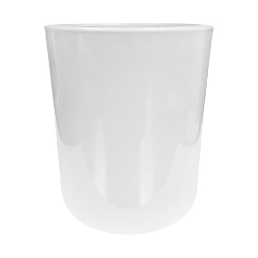 14 oz (420 ml) White Glass Candle Jar