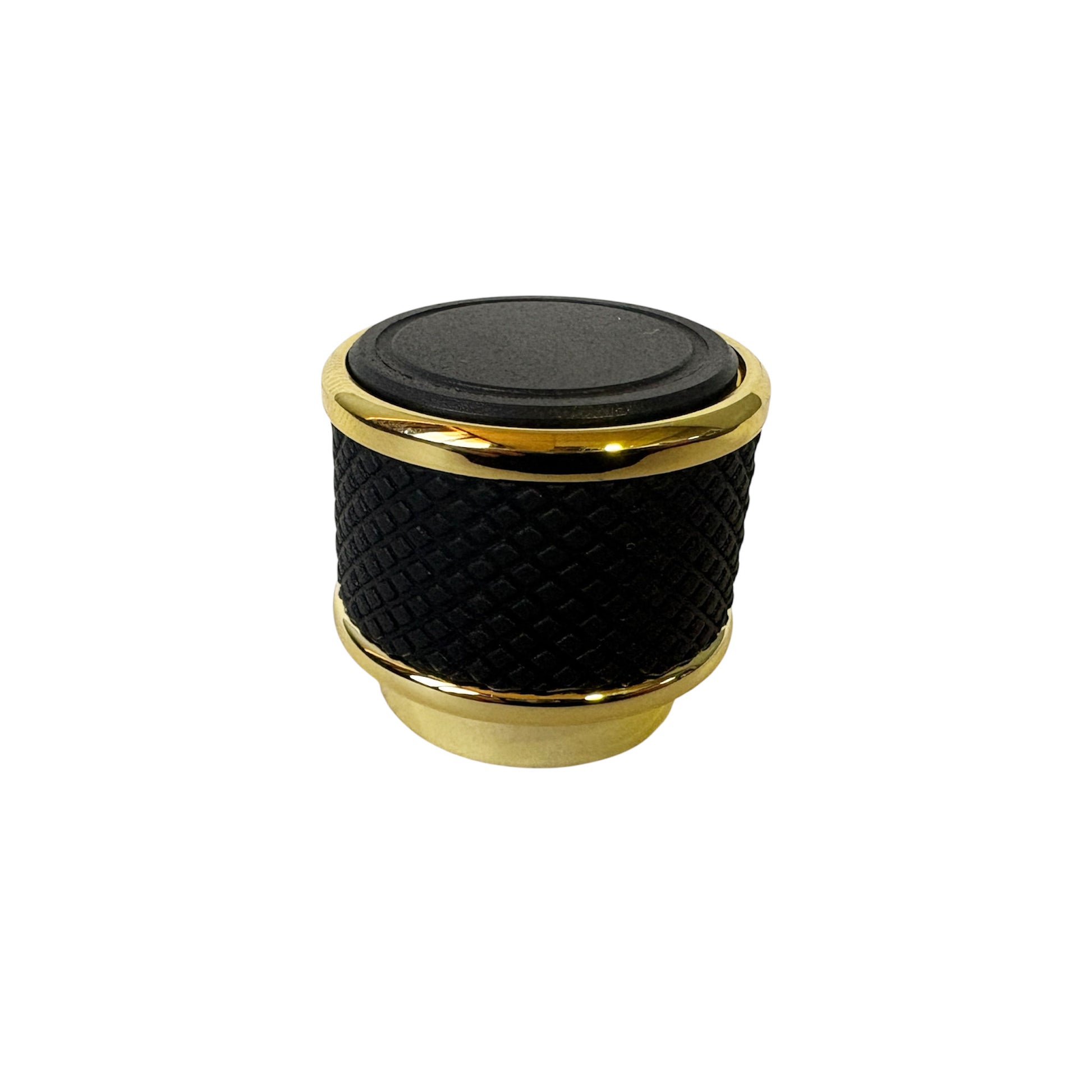 1.7 oz (50 ml) Clear Glass Rounded Rectangle Easy Crimp 15 mm Neck Perfume Bottle with Black Cap Set - World of Aromas