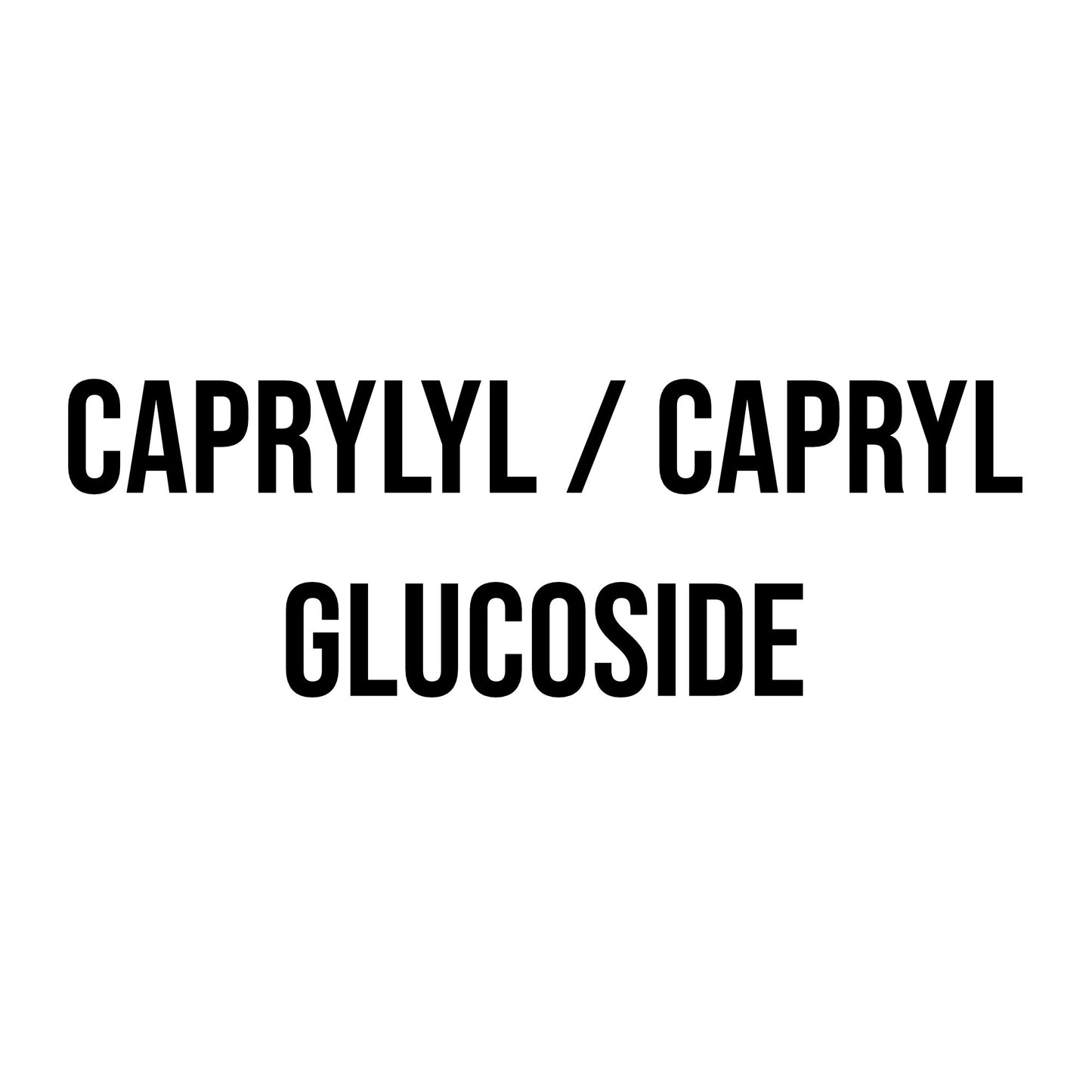 Caprylyl / Capryl Glucoside