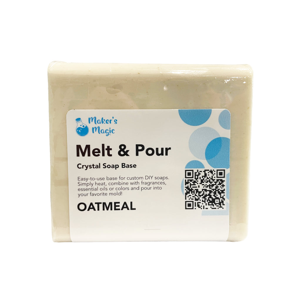 Oatmeal Melt & Pour Soap Bar