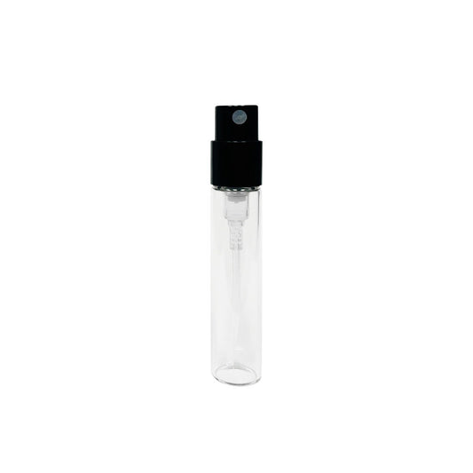 2.5 ml Clear Glass Vial with Black Sprayer
