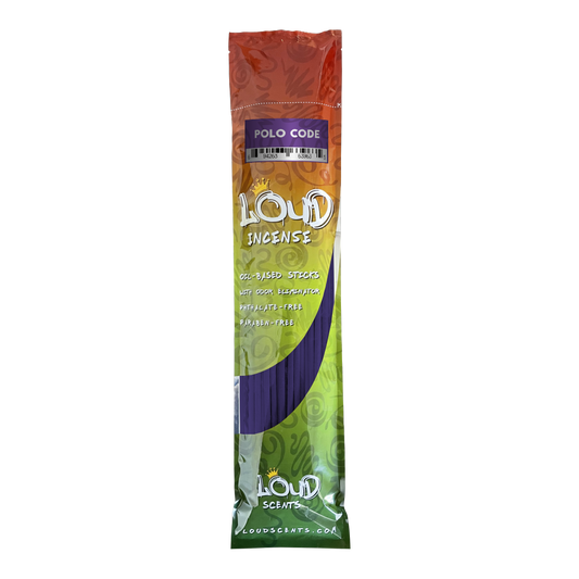 Polo Code 19 in. Scented Incense by Loud Scents (50-pack)