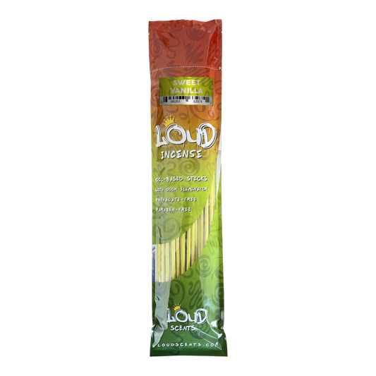 Sweet Vanilla 19 in. Scented Incense by Loud Scents (50-pack)