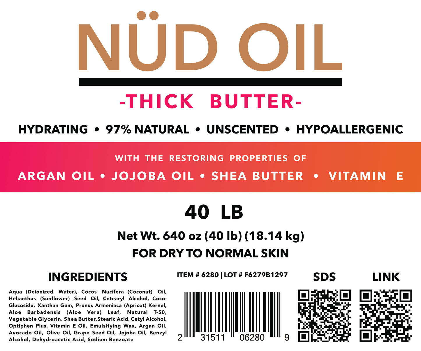 NÜD Thick Butter - World of Aromas