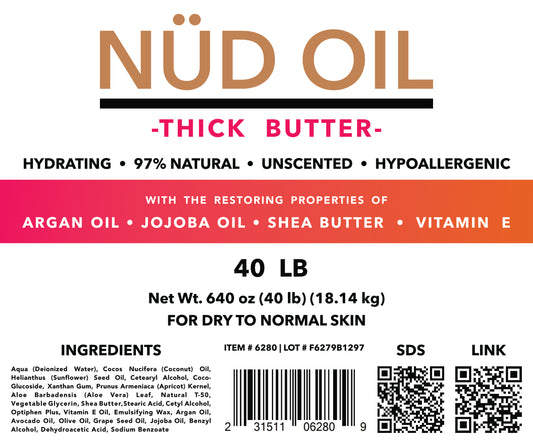 NÜD Thick Butter - World of Aromas