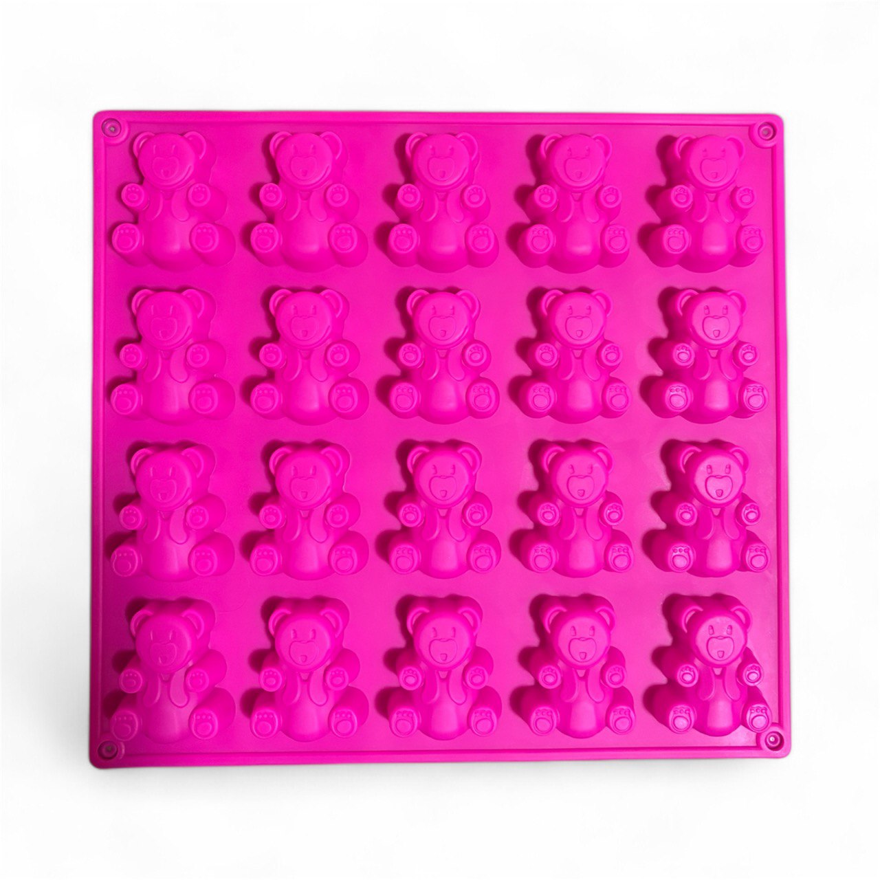 Teddy Bear Pattern Cavity Soap Mold - World of Aromas