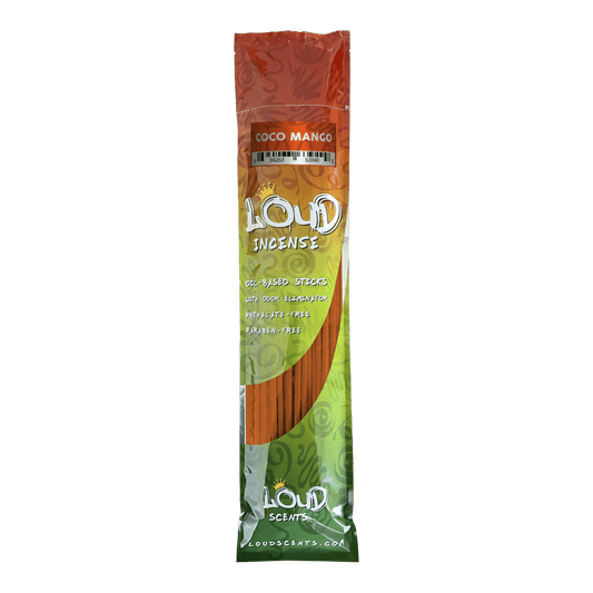 Coco Mango 19 in. Incense by Loud Scents (50-pack)