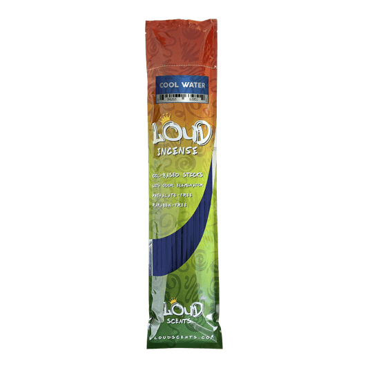 Cool Water 19 in. Incense by Loud Scents (50-pack)