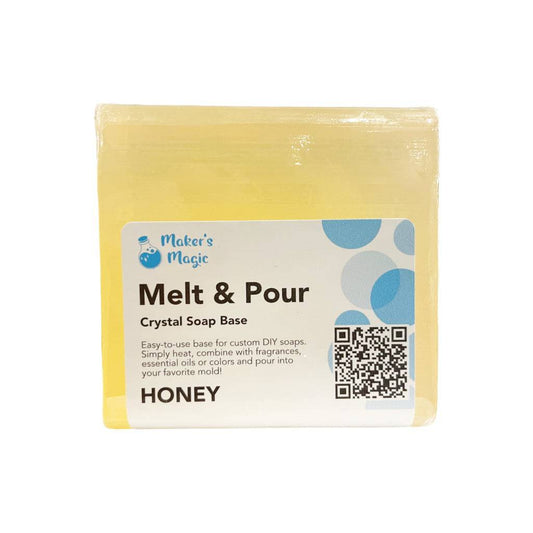 Honey Melt & Pour Soap Bar - World of Aromas