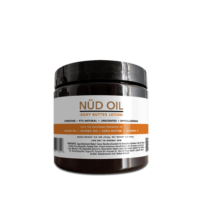 NÜD Body Butter Cream Unscented Lotion Base - World of Aromas