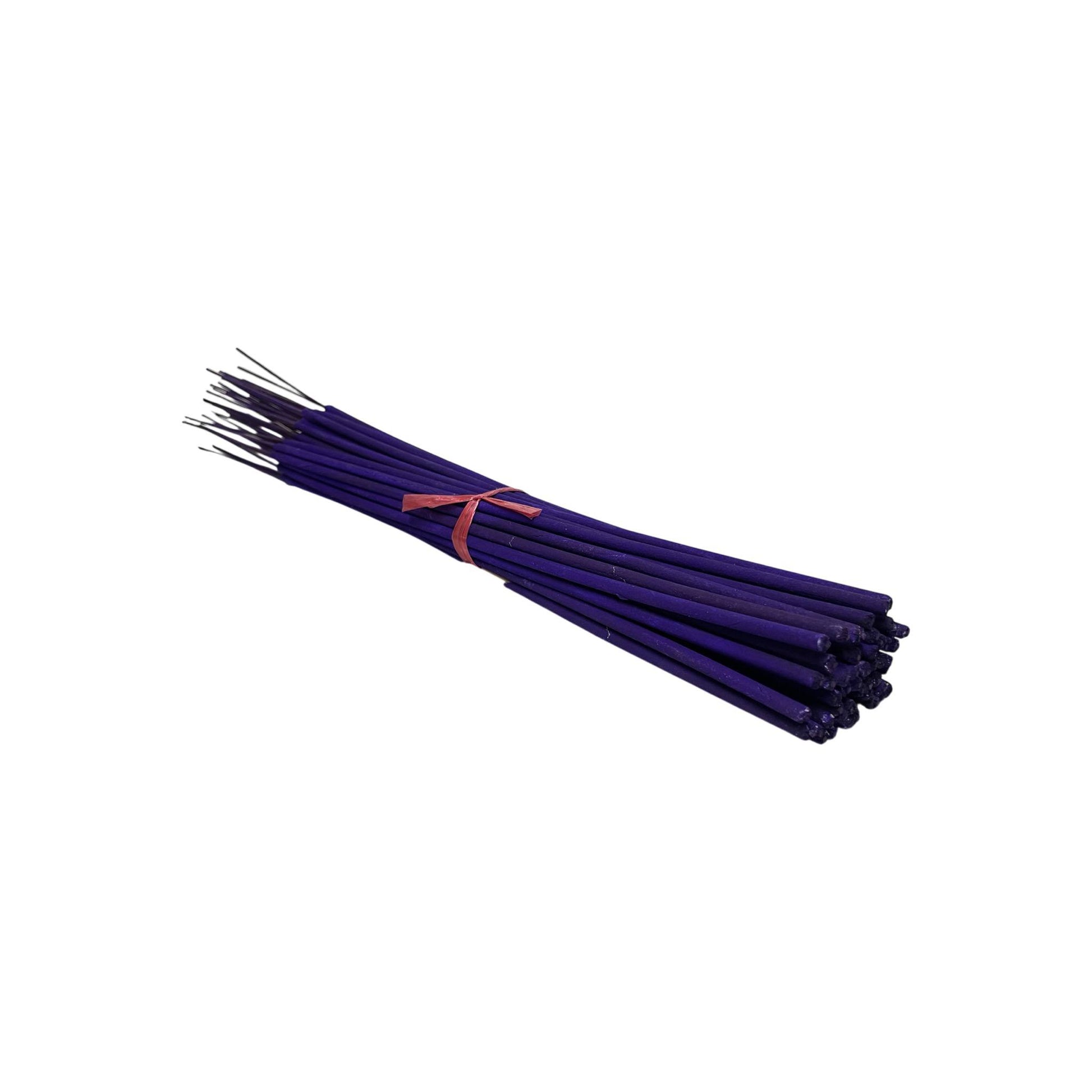 19" Purple Unscented Incense Sticks — Bundle (50 pcs) - World of Aromas