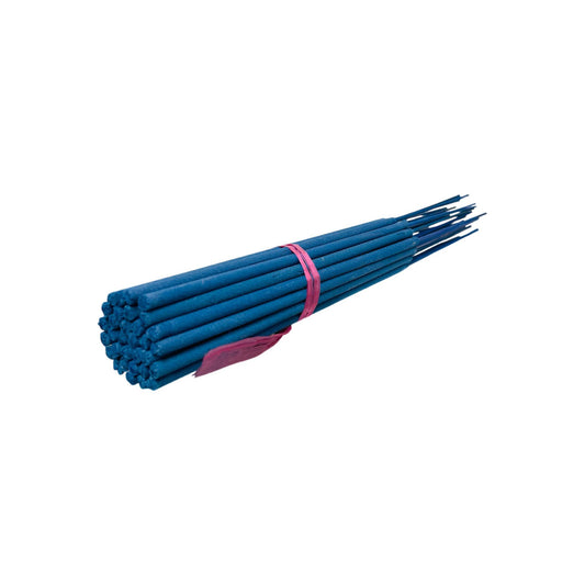 11" Fat Blue Unscented Incense Sticks — Case (3000 pcs) - World of Aromas