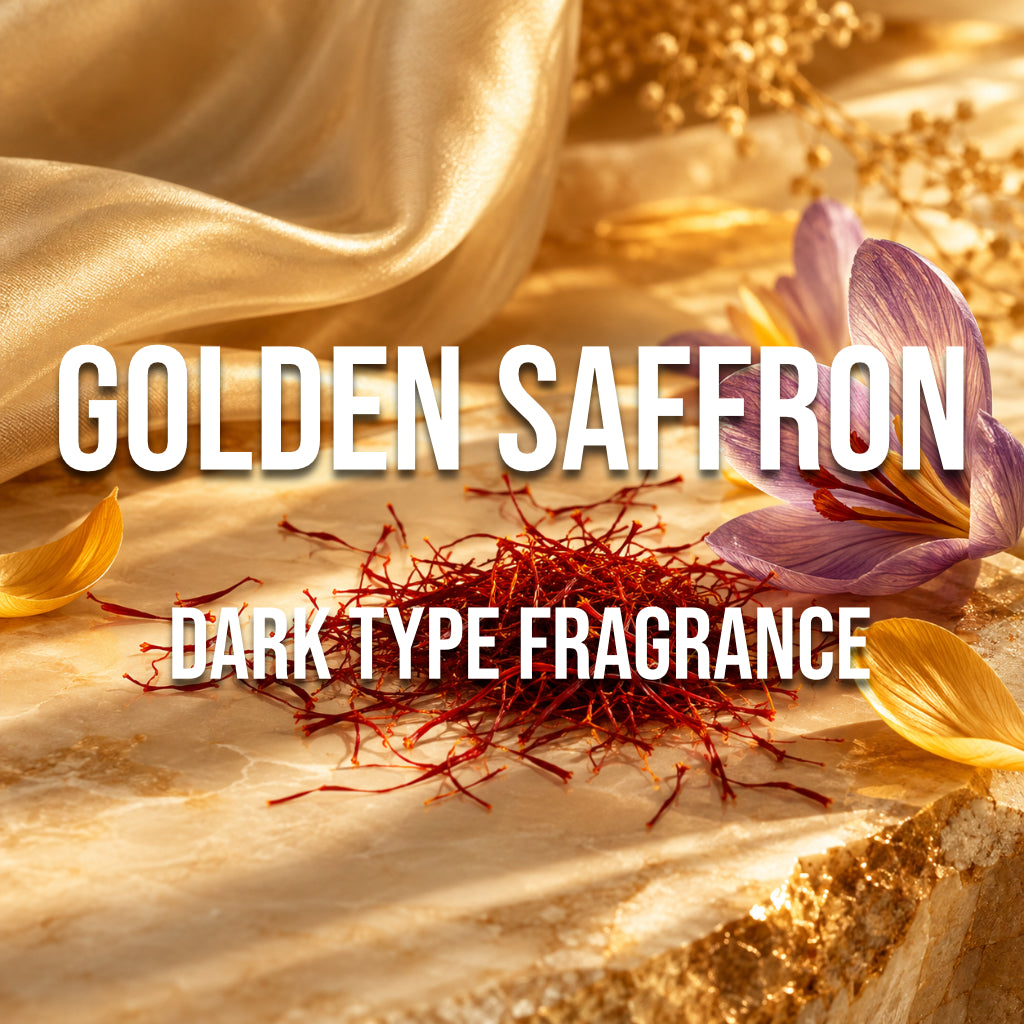 Golden Saffron Dark Type Fragrance - World of Aromas