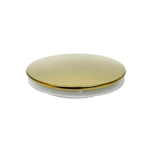 (14 oz) Gold Aluminum Thin Candle Jar Lid