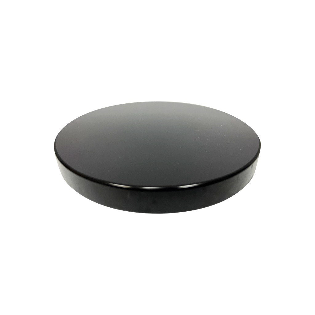 (14 oz) Black Aluminum Candle Jar Lid